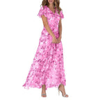 Light Floral Maxi Spring Dress™ – Mühelose Frühlingseleganz mit zartem Blütenmuster
