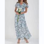Light Floral Maxi Spring Dress™ – Mühelose Frühlingseleganz mit zartem Blütenmuster