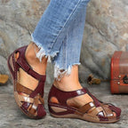 Women's Casual Cross Strap Sandals with Adjustable Buckle and Flat Sole™ – Leichter Komfort für den ganzen Tag