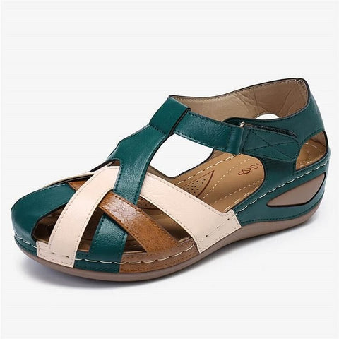 Women's Casual Cross Strap Sandals with Adjustable Buckle and Flat Sole™ – Leichter Komfort für den ganzen Tag