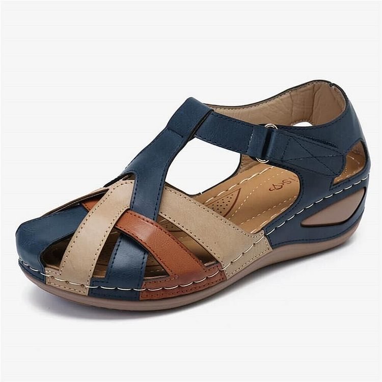 Women's Casual Cross Strap Sandals with Adjustable Buckle and Flat Sole™ – Leichter Komfort für den ganzen Tag