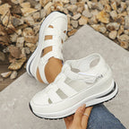 Women's Closed Toe Sneaker Sandals with Strap Design™ – Atmungsaktiver Schutz für aktive Tage