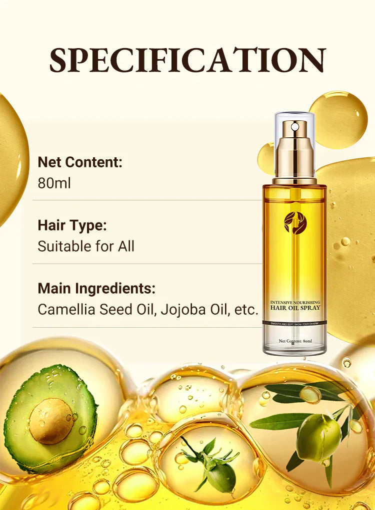 VelvaHair™ – Pflegendes Haaröl-Spray für sichtbar glattes, glänzendes und weiches Haar in Sekunden [1 + 1 Gratis]