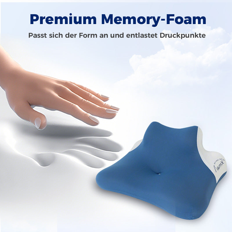 SleepEase™ – Komfortables Memory-Foam-Kissen für erholsamen, angenehm weichen Schlaf [50% Rabatt]