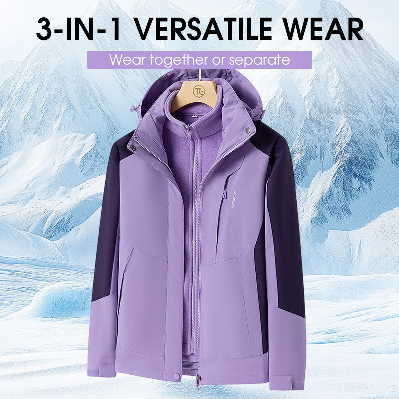 Marien™ – 3-in-1-Outdoorjacke für Damen, vielseitig, stylisch und bequem [50 % Rabatt]