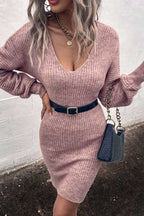 Midi Dress with High Neck for Women™ – Zeitlose Eleganz mit gemütlichem Komfort