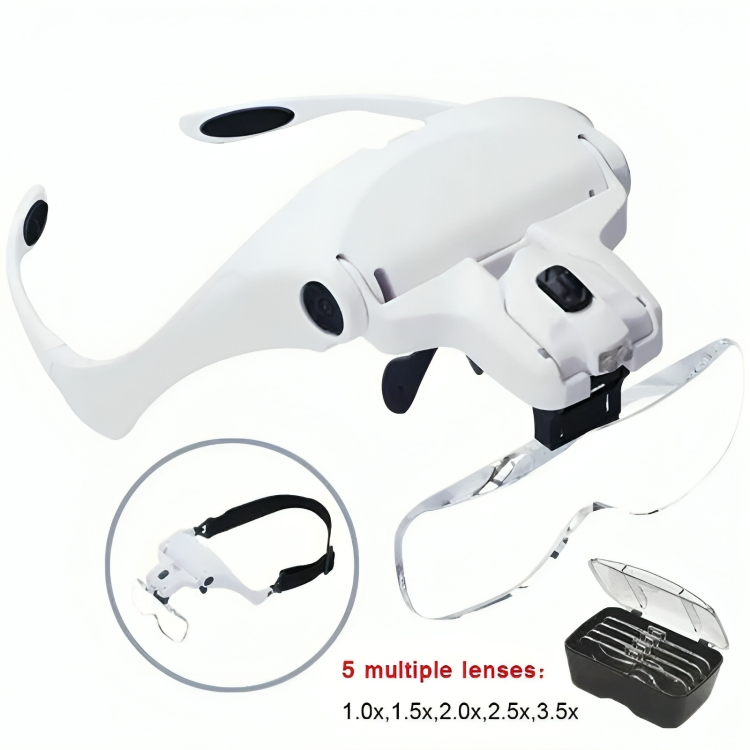 FocusLens™ – LED-Lupenstirnband für klare Sicht und präzise Detailarbeit [50% Rabatt]