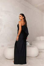 Women's One Shoulder Elegant Fitted Evening Maxi Dress™ – Zeitlose Eleganz für besondere Momente
